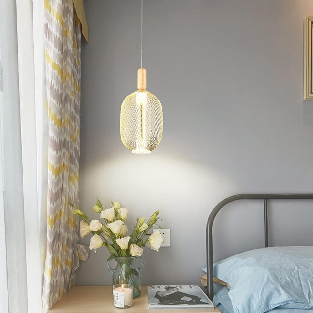 Cage Pendant Light Fixture - Lantern Iron Art Design Chandelier